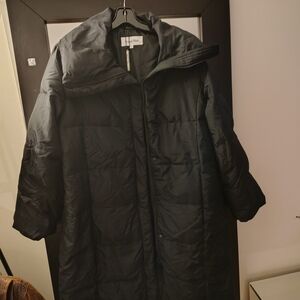Calvin Klein Black Puffer Coat